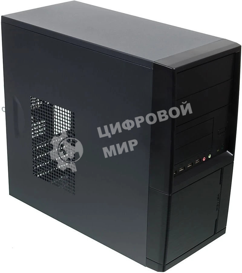 Компьютерный корпус LinkWorld 727-21 черный без БП mATX 4xUSB 2.0 audio