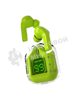 Беспроводные наушники MORE CHOICE (4620202552617) BW07 зеленый