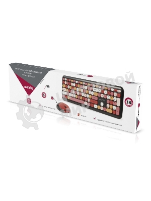 Комплект клавиатура+мышь Smartbuy (SBC-666395AG-K) 666395 черный