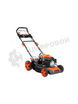 Газонокосилка бензиновая PATRIOT PT 52LS 512109024 Рабочий объем 200сс, мощность 6.5л.с., рабочая ширина 51 см, корпус сталь, регул. высоты 30-75мм прорезин. колеса 178-254мм, травосбор. 60л