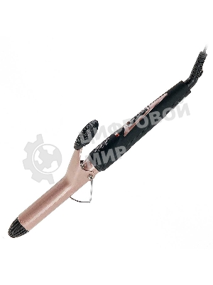 Щипцы для завивки волос DELTA LUX DL-0626 коричневый/черный, 25 мм, 180 °C, 1 режим