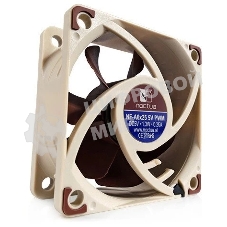 Вентилятор корпусной Noctua NF-A6x25 5V PWM, 60 мм, 3000 об/мин, 19.3 дБ, 4 pin PWM, без подсветки