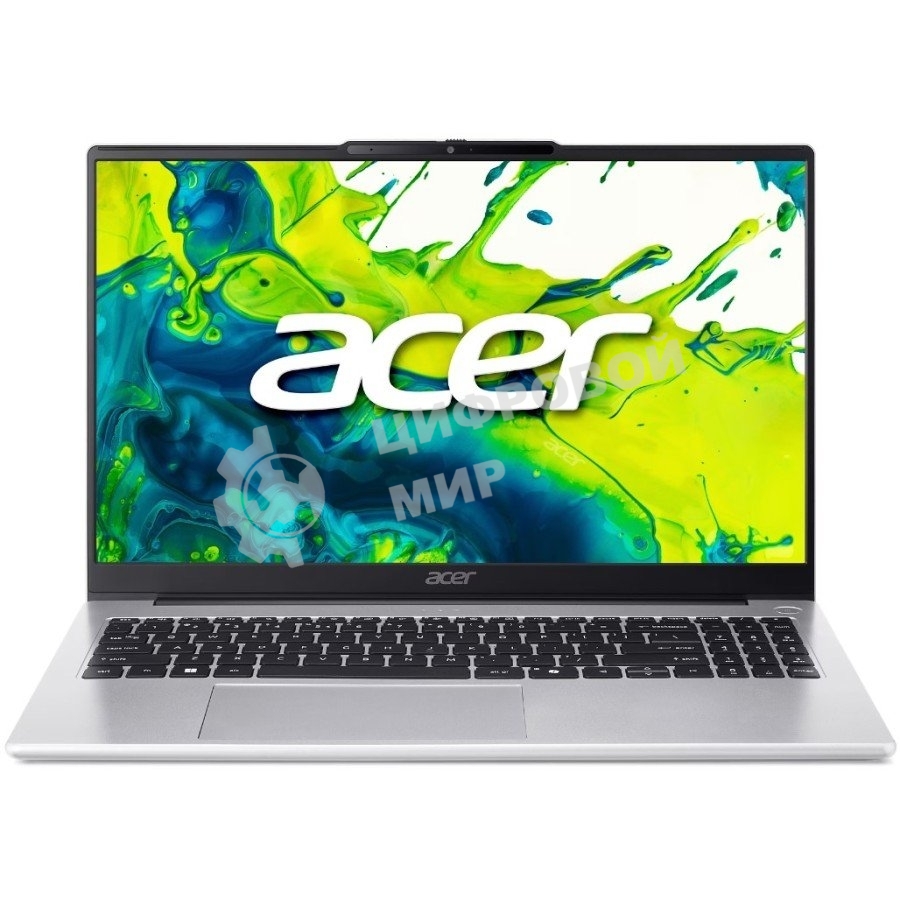 Ноутбук Acer Aspire Lite AL15-53P-56PA/15.6/IPS/Intel Core 5 120U/16GB/512GB SSD/Intel UHD Graphics/DOS/серебристый/1.6kg