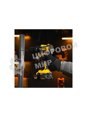 Дрель-шуруповерт Denzel BLDL-18-0, 18 В, 0 Ач, 50 Нм, бесщеточный