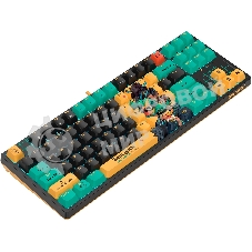 Клавиатура A4Tech Bloody AT87 Renegade проводная USB черный/зеленый