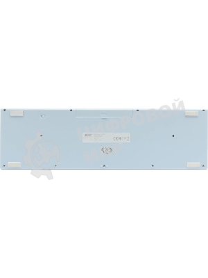 Комплект клавиатура + мышь Acer OCC205 беспроводной USB, 1200 dpi, белый/голубой