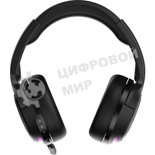 Гарнитура беспроводная игровая Mad Catz P.I.L.O.T. PRO черные (Bluetooth, 2.4 гГц, 3.5 мм jack, RGB подсветка, 50 мм, 930 мА·ч)