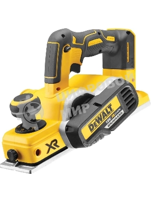 Аккумуляторный бесщеточный рубанок XR DeWalt DCP580N-XJ черный/желтый