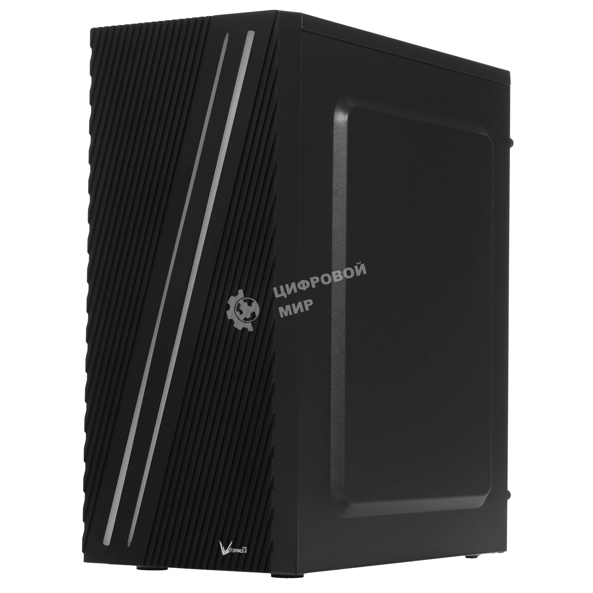 Компьютерный корпус Aerocool/Formula Streak-A-BK-v1 черный без БП ATX 1x80мм 2xUSB 2.0 1xUSB 3.0 audio