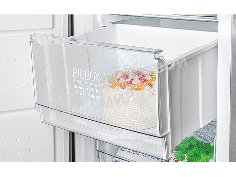 Морозильная камера Atlant 7606-182 N, серебристый, 278л, 7 ящкиов