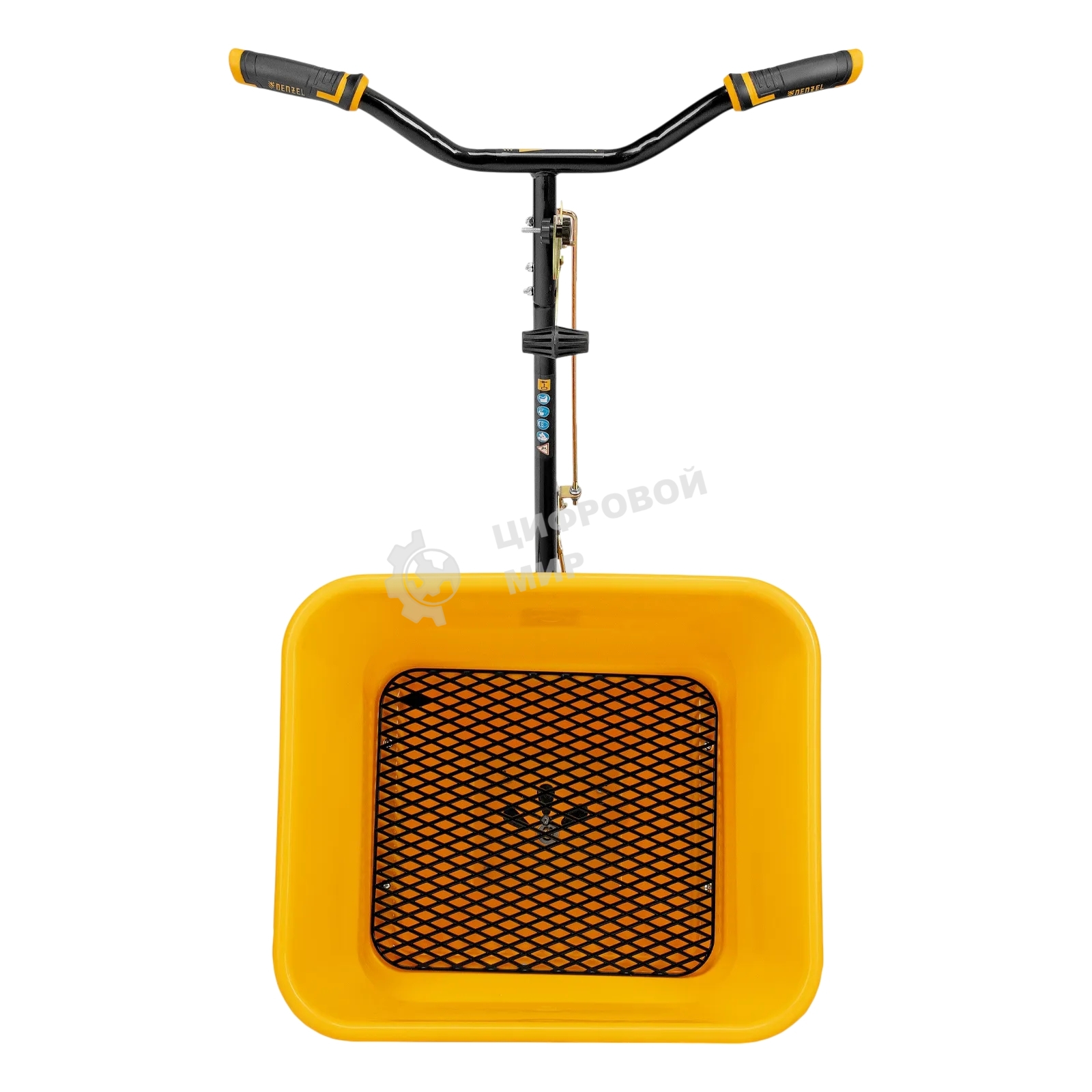 Механическая сеялка на колесах Denzel 45 л