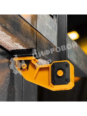 Струбцина Denzel F-образная, быстрозажимная, 450 х 80 мм, усиленный нейлоновый корпус