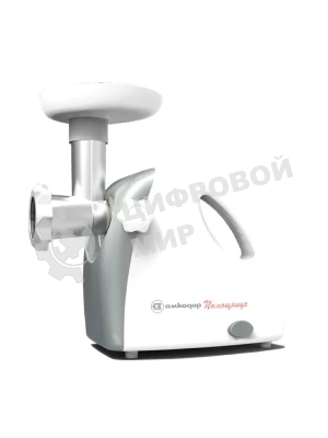 Мясорубка электрическая Белвар КЭМ-П2У-303-00 белый, 1500 Вт, 0.4 кг/мин, реверс, насадки - 8