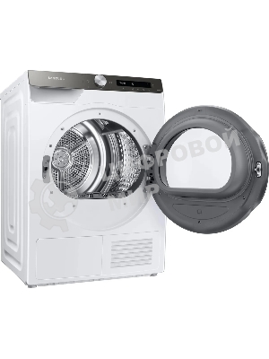 Сушильная машина Samsung DV90T5240AT/LP белый, 9 кг, сушка - тепловой насос, программ - 14, 60 x 85 x 65 см