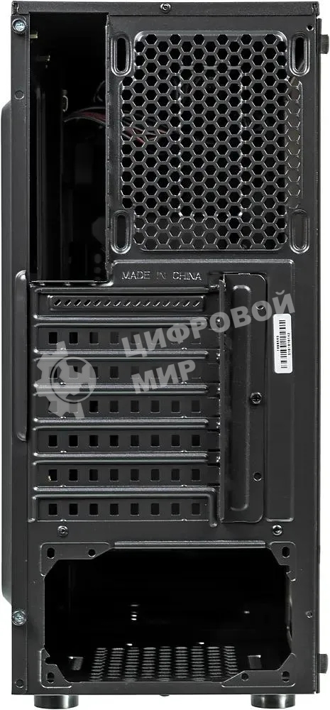 Компьютерный корпус Accord JP-VI черный без БП ATX 2xUSB 2.0 1xUSB 3.0 audio bott PSU