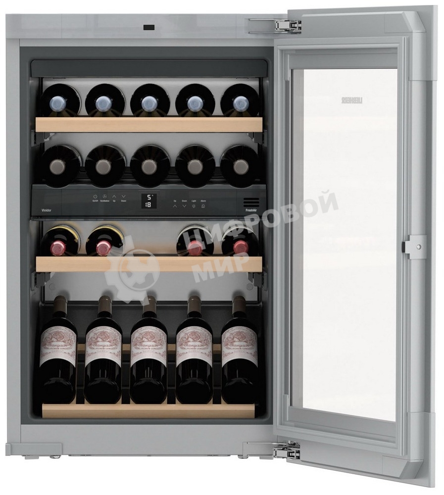 Встраиваемый винный шкаф Liebherr EWTgb 1683-26 001, черный