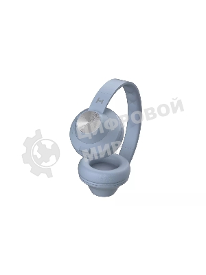 Беспроводные/проводные наушники Harper HB-412 нежно-голубой, накладные, Bluetooth + проводной, до 8 ч