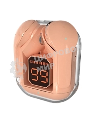 Беспроводные наушники MORE CHOICE (4620202552655) BW07 розовый