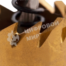 Коронка по металлу Denzel HSS, 21 мм, нитридтитановое покрытие