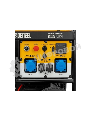 Электрогенератор бензиновый Denzel PS-120EA, 12 кВт, 110 дБ, 276 кг