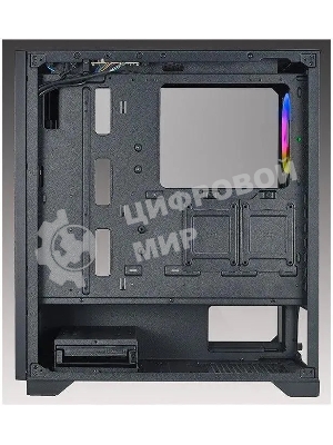Компьютерный корпус Azza Hive черный без БП ATX 8x120мм 5x140мм 2xUSB 2.0 1xUSB 3.0 audio bott PSU