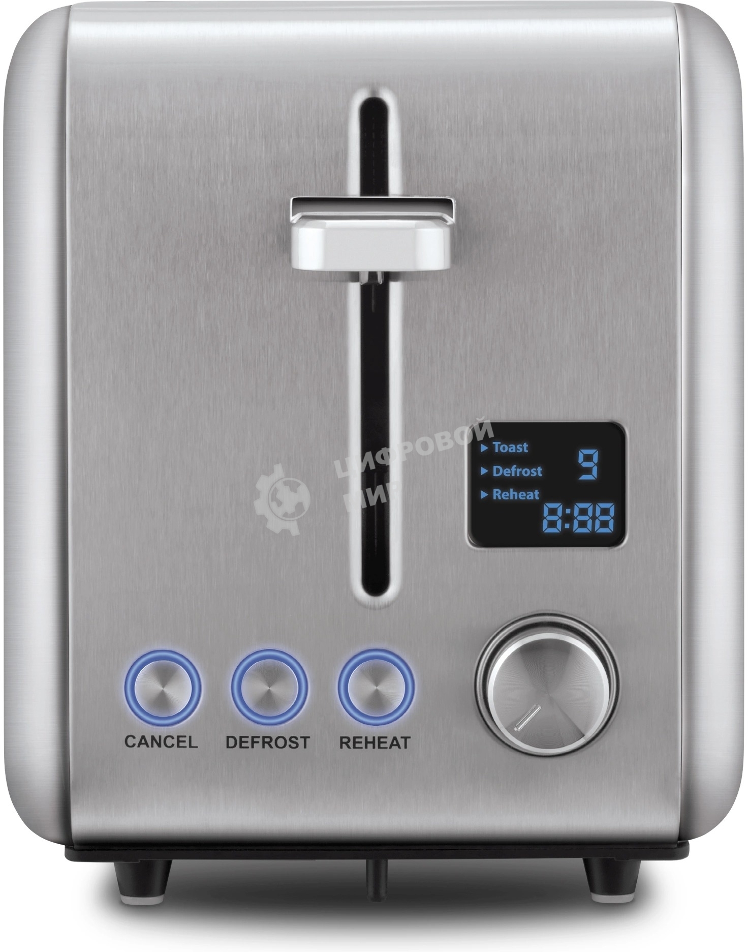 Тостер Rondell RDE-1203 950 Вт, стальной