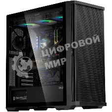 Компьютерный корпус ZALMAN Z10, ATX, черный, WINDOW, 2x3.5