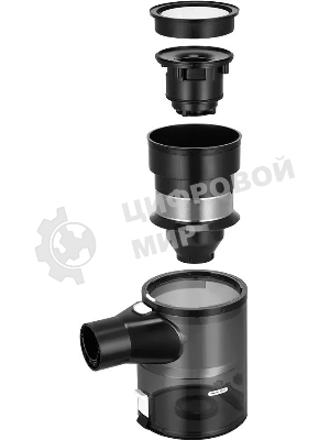 Пылесос вертикальный Kitfort КТ-5393 черный/серебристый, питание от аккумулятора, 125 Вт, уборка сухая, пылесборник 1 л