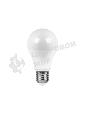 Лампа светодиодная SAFFIT SBA6010 (55005) 10Вт Е27 белый