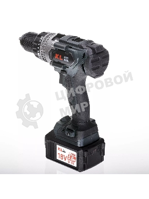 Дрель-шуруповерт Klpro KLDM18BHX-50, 18 В, 5 Ач, 150 Нм,  бесщеточный, ударный