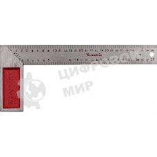 Угольник Matrix стальной, градуировка, 300 мм