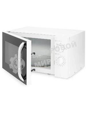 Микроволновая печь Hyundai HYM-M2023 белый/хром, 23 л, 800 Вт, переключатели - поворотный механизм