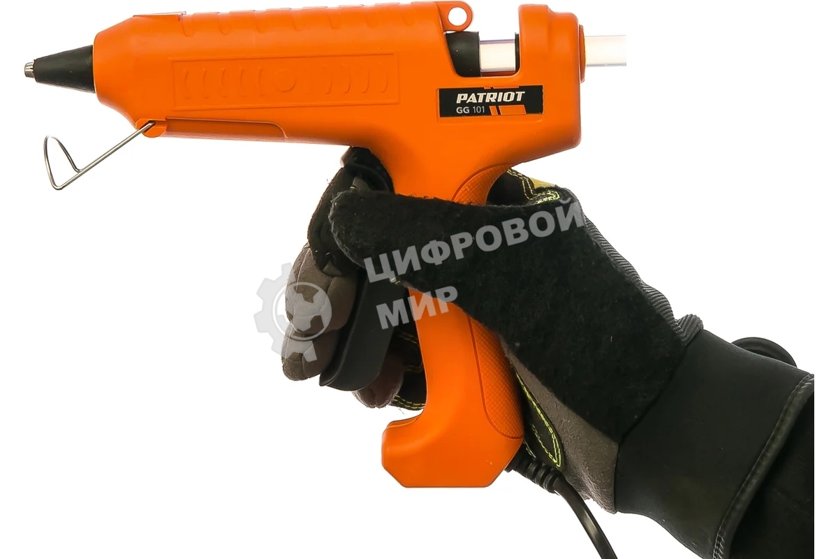 Клеевой пистолет Patriot GG 101 100Вт стерж.:11х100мм