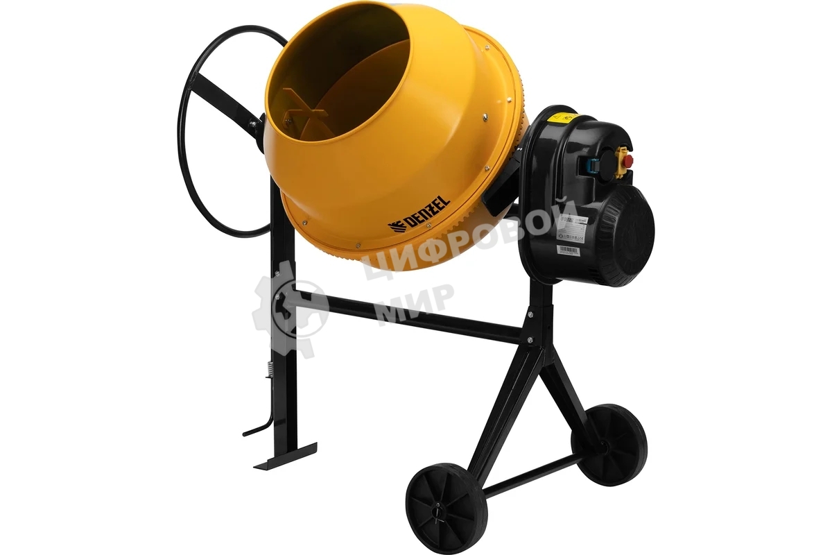 Бетономешалка Denzel B-125550Вт 125л 26.6 об/мин
