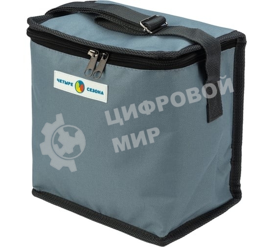 Сумка-холодильник ЧЕТЫРЕ СЕЗОНА 80-0281 объемом 6 л. (2 слоя утепления)