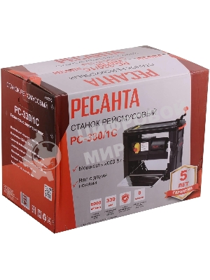 Станок рейсмусовый Ресанта РС-330/1С 2000W (75/26/2)
