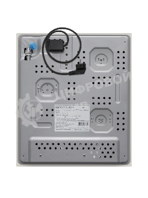 Газовая варочная панель Maunfeld EGHG.43.33CBG/G газ, ширина 45 см, 3 конфорки, WOK, чугунные решетки, газ-контроль, электроподжиг, бежевый