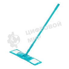 Швабра Home Palisad 120 см с пластик. складной подошвой, насадка из микрофиб, рукоятка телескоп.