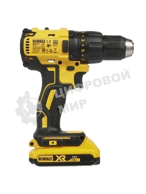 Аккумуляторная безударная бесщеточная дрель - шуруповерт XR DeWalt DCD777D2T-QW