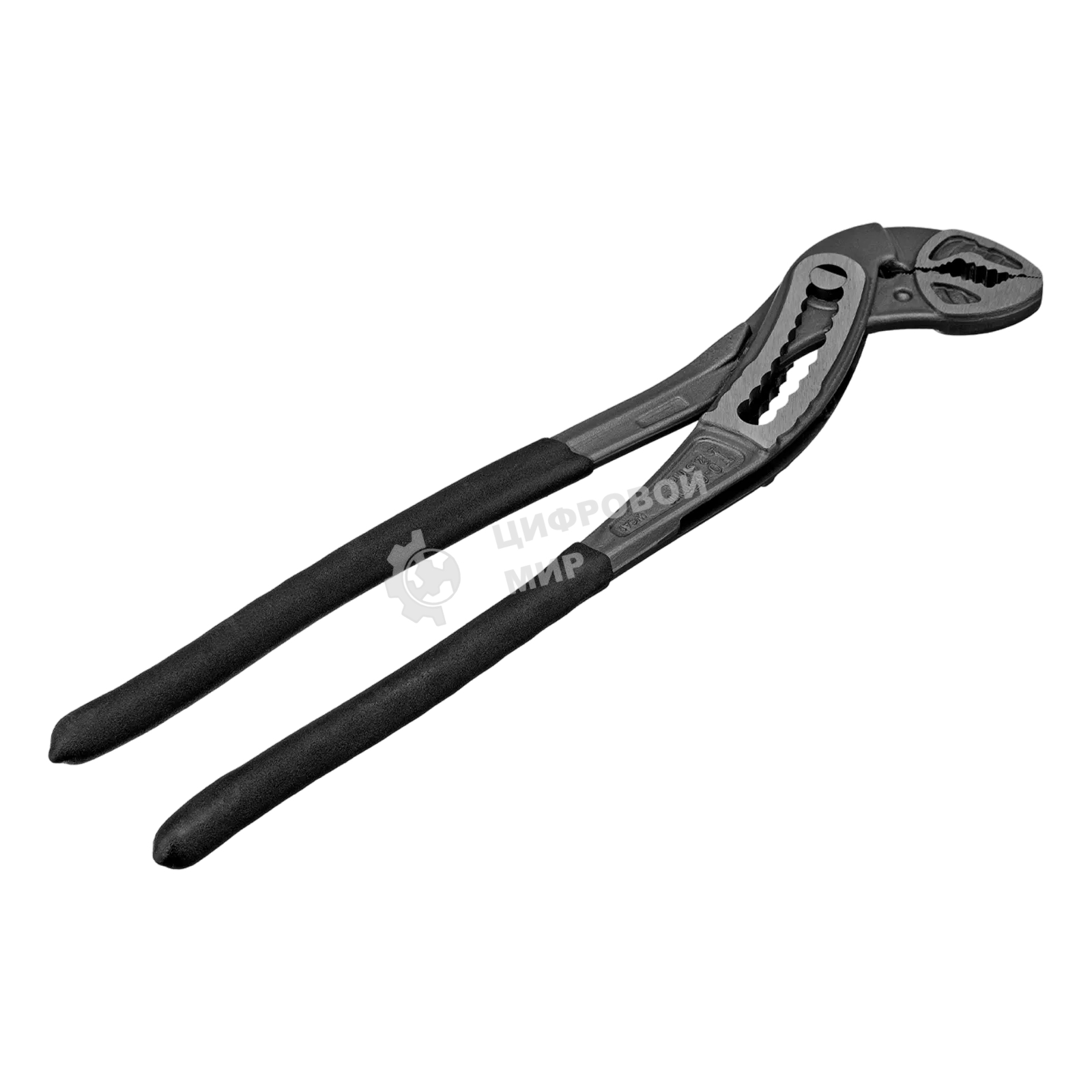 Клещи переставные Denzel обливные рукоятки, 300 мм