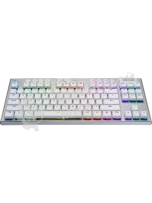 Клавиатура Logitech G915 X гибридная, Bluetooth, радиоканал, без num pad, белый