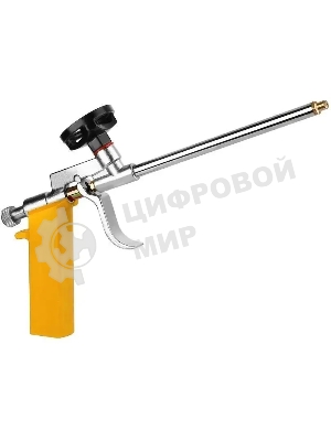 Пистолет для заполнения пустот Deko DKFG01 желтый/серебристый