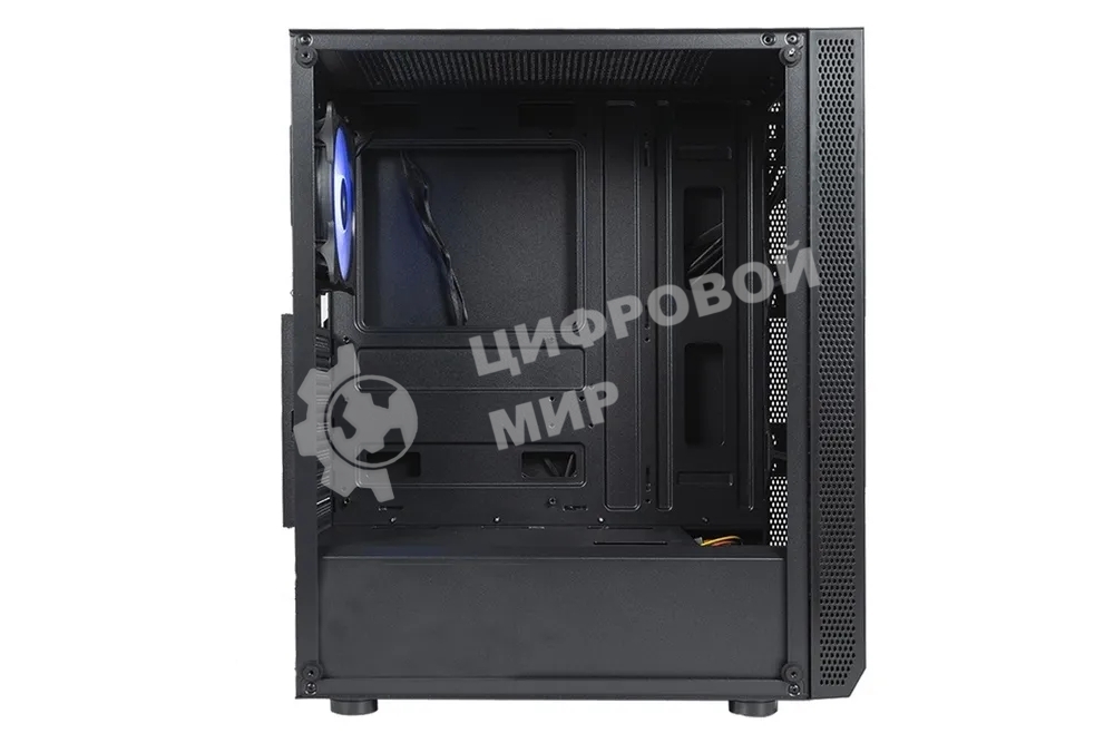Компьютерный корпус ATX Eurocase A31 ARGB черный без БП закаленное стекло USB 3.0