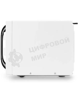 Микроволновая печь Hyundai HYM-M2023 белый/хром, 23 л, 800 Вт, переключатели - поворотный механизм