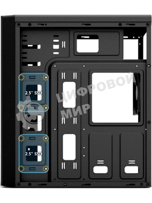 Компьютерный корпус Zalman ZM-T6 черный без БП ATX 1xUSB 2.0 1xUSB 3.0 audio bott PSU