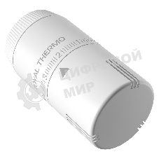 Термоголовка жидкостная Royal Thermo Design М30х1,5 (белый)