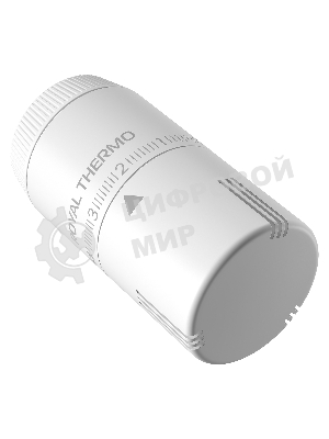 Термоголовка жидкостная Royal Thermo Design М30х1,5 (белый)