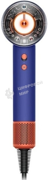 Фен Dyson Supersonic HD16 синий/топаз, 1600 Вт, компактный, ионизация