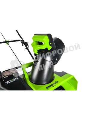 Снегоуборщик аккумуляторный GreenWorks GD40ST, 40V, 51 см, бесщеточный, без АКБ и ЗУ (2600007)