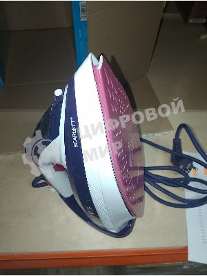 (Б/У) Утюг SCARLETT SC-SI30K45 WHITE / PURPLE [Cм.описание!]